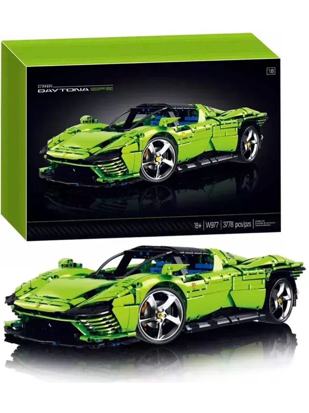 Конструктор Феррари Дайтона 3778 деталей 977