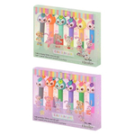 Маркер текстовыделитель Basir, двойные, серия "Зайчата", 10 см, цветная упаковка, разноцветные, набор 6 шт, ассорти