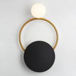 Настенный дизайнерский светильник Ring Gold by Inodesign