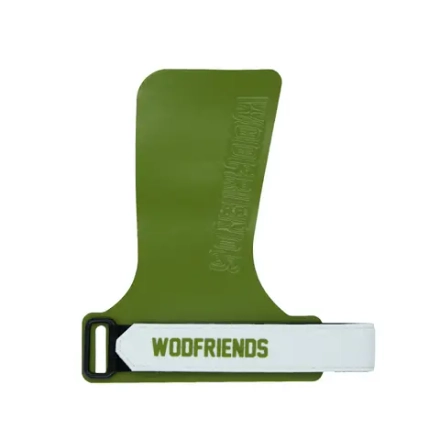 Накладки прорезиненные гимнастические WOD Friends Athlete Grip Pro (Темно-Зеленые)