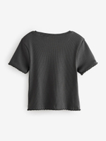 Футболка для девочки Next E44-335, Темно-серый