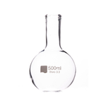 Колба плоскодонная, 500 мл, без шлифа