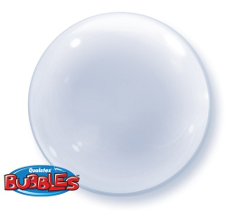 Q Deco Bubble (баблс), 20"/35-38см, Прозрачный, 1 шт. (В упаковке)