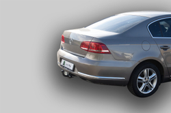 Фаркоп Лидер-Плюс для VOLKSWAGEN PASSAT B7 (седан) 2010-2014 с электрикой (Smart) и сертифкатом в комплекте арт.(V130-A)