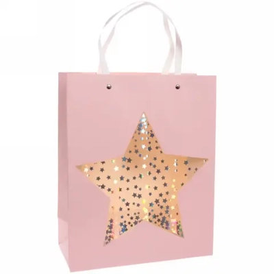 Пакет подарочный «Звёздные мечты» 32*26*12 см