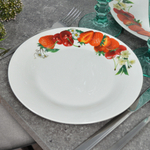 Тарелка мелкая 20,5см Ягодное лето эконом (84767)