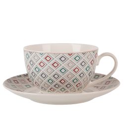 Набор чайный 12пр. "Norwich" (6 персон) v=220мл (фарфор) (подарочная упаковка)