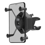 Держатель телефона RAM® X-Grip® Large с Vibe-Safe™ и креплением Tough-Claw™ Small