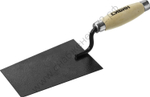 СИБИН 175х110х90 мм, деревянная ручка, кельма отделочника стальная (0820-1)