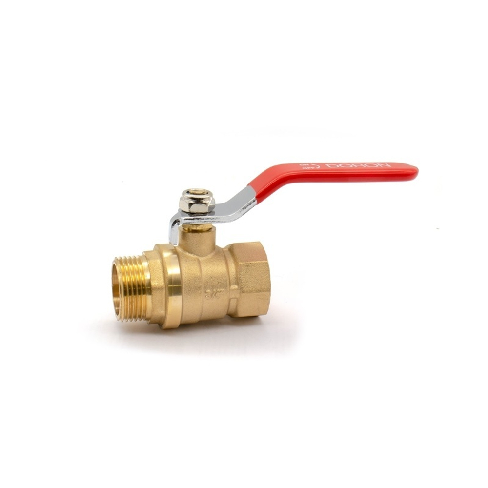 Кран шар 1/2" г/г ручка