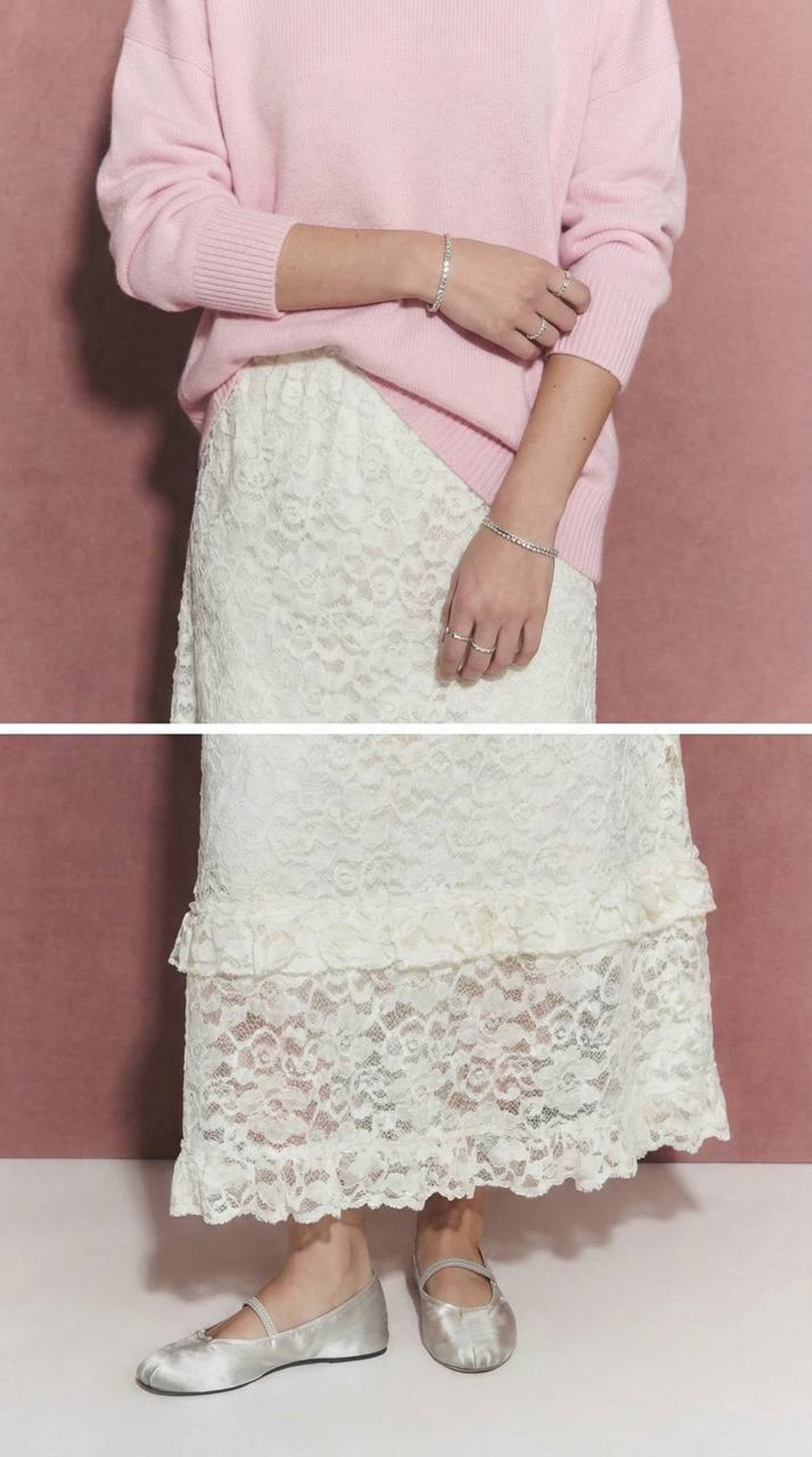 Свитер "Pink sunset"