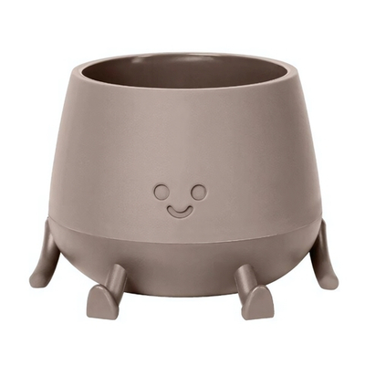 Кашпо "Мистер Грин" (0,6л) с дренажным донышком Цв. Пралине