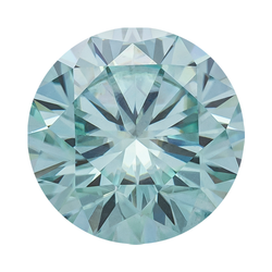 Муассанит зеленый (Ø 6.50 мм)