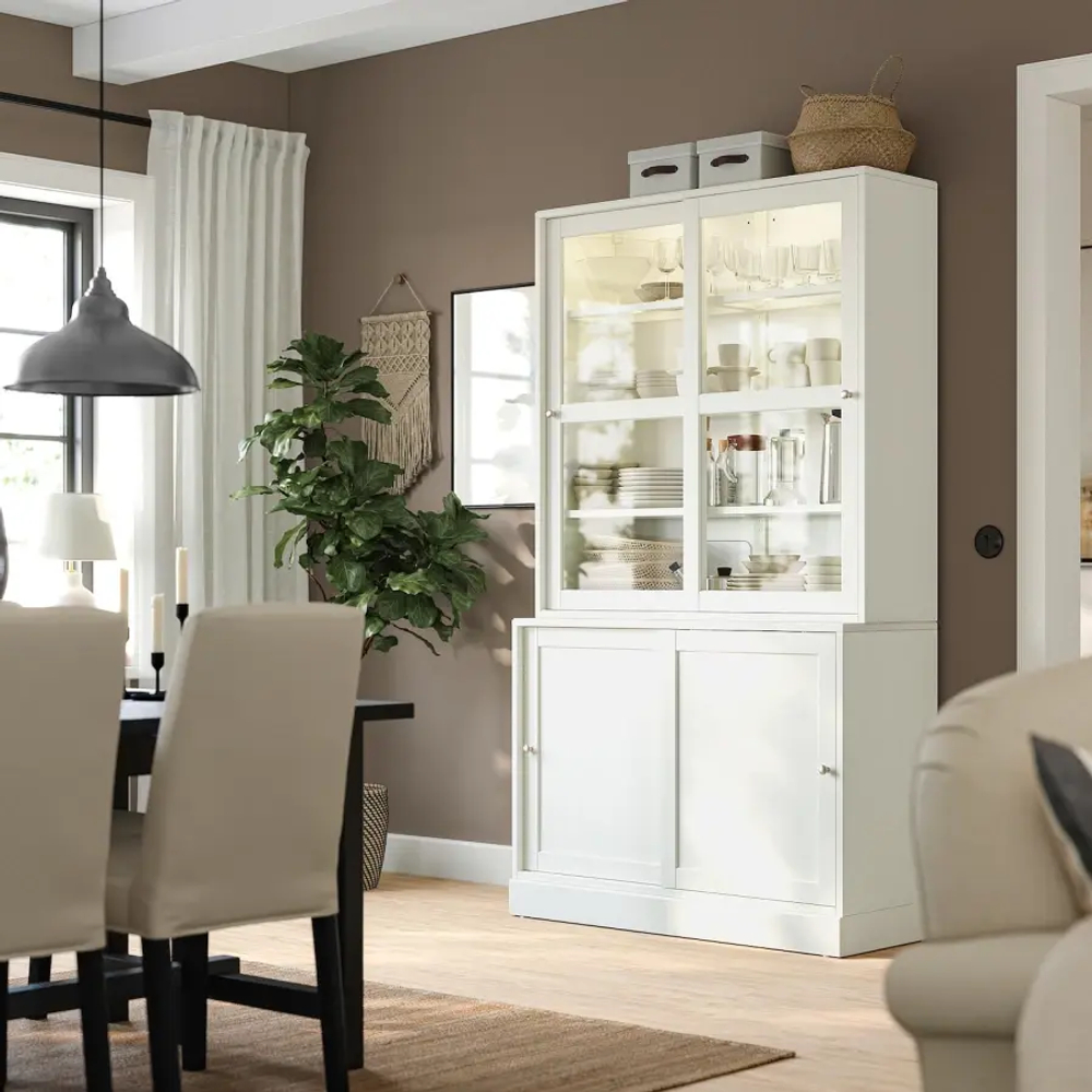 HAVSTA Комбинация раздвижных стеклянных дверей ИКЕА