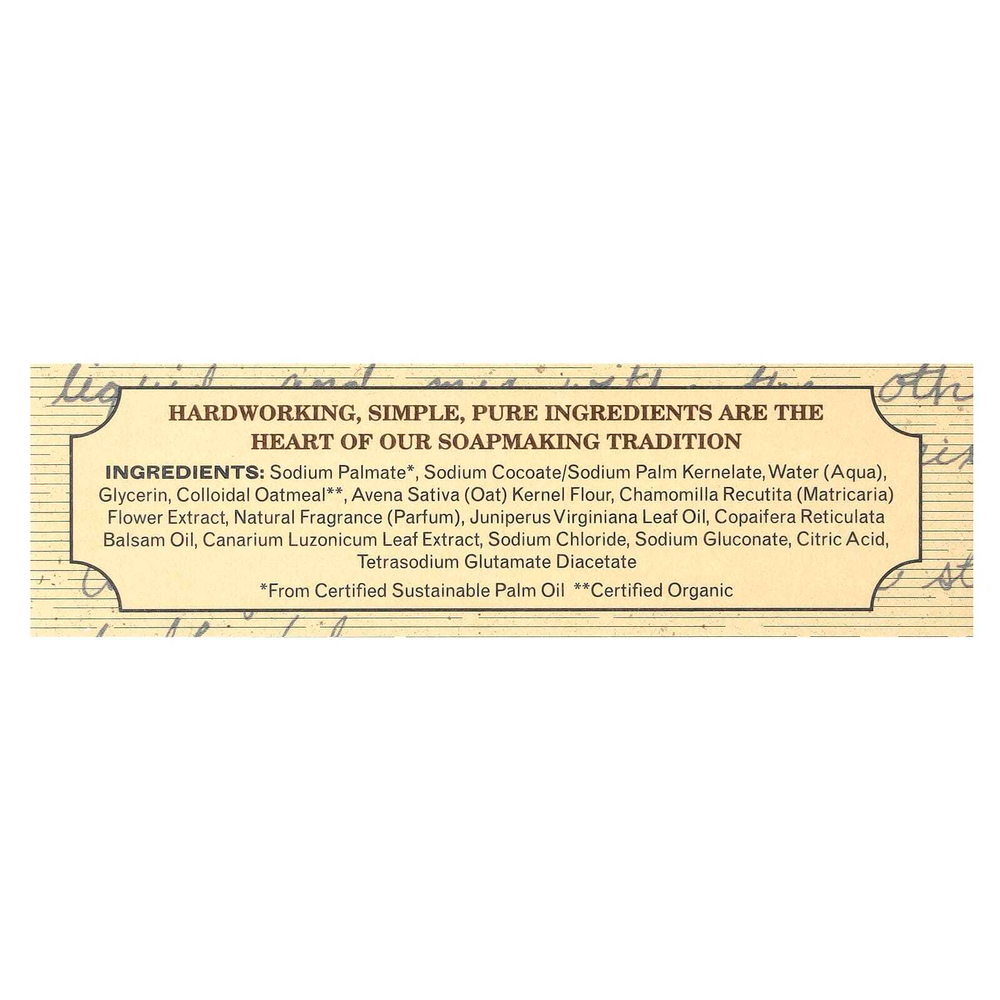 The Grandpa Soap Co., Мыло для лица и тела, овсянка, 120 г (4,25 унции)