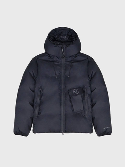 Пуховик C.P. Company Baffled Down Jacket Pertex Black
