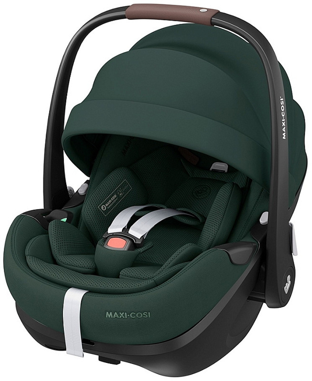 Коляска детская Maxi-Cosi Oxford Plus 3 в 1 с автокреслом Pebble 360 Pro Twillic Green 1978390110 PlusTwillic Black/Черный