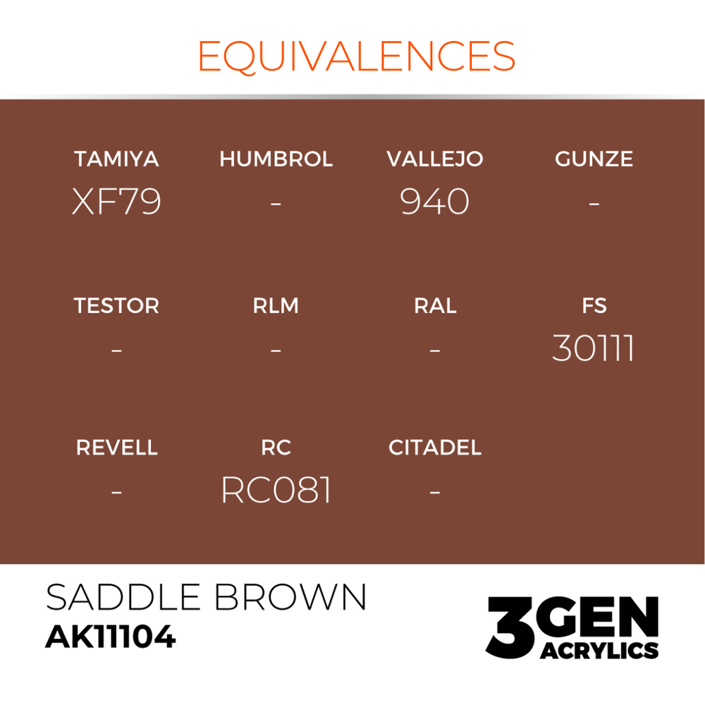 Saddle Brown