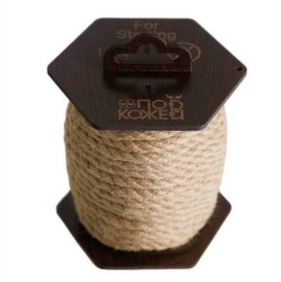 Джутовая веревка для шибари на катушке 10 м
