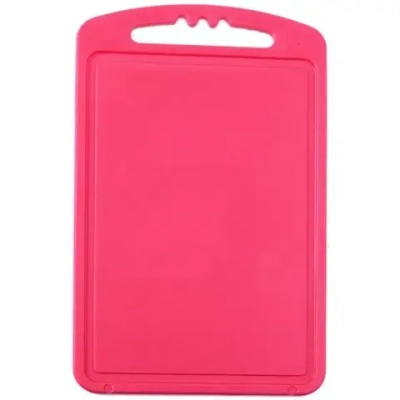 Доска разделочная пластиковая 15*24см малая коралловая С51КОРЛ