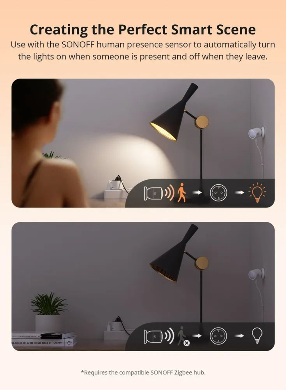 Умная Zigbee розетка Sonoff S60ZB