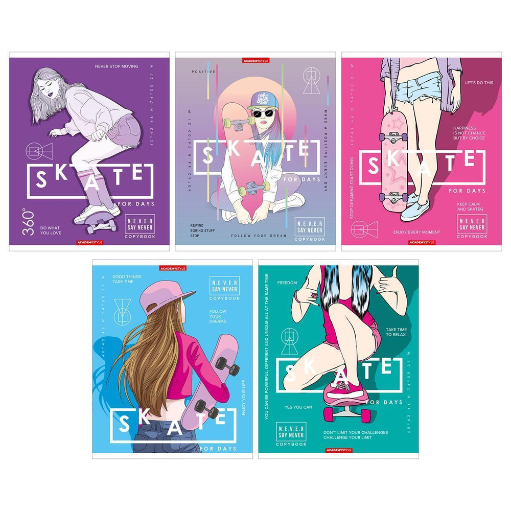 Тетрадь А5 48л. клет. "На спорте" (Академия Групп)