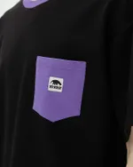 Футболка ANTEATER Phat Purple Pocket 215 Black