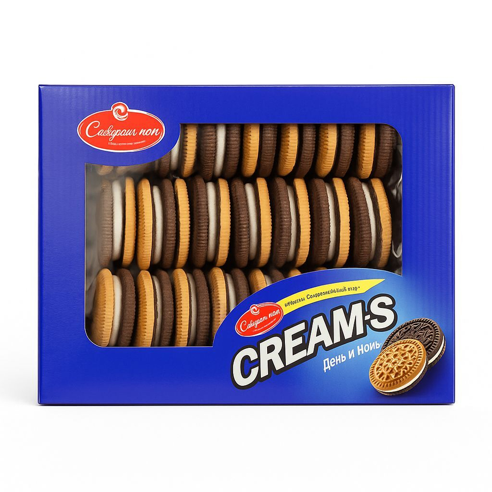Печенье Creams день и ночь Сайрам-Нан 750 гр