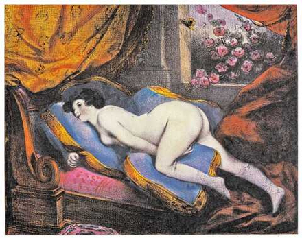 Achille Deveria (1800-1857) - эротическое искусство французского художника