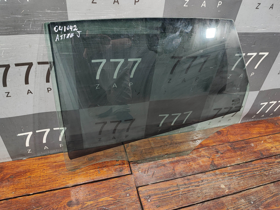 Стекло двери задней левой Opel Astra J 09-17 Б/У Оригинал 13265823