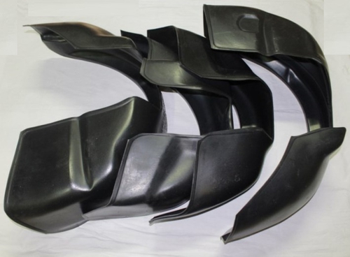 Защита крыльев Hyundai Accent 4 шт (НОВА-ПЛАСТ)