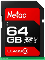 Карта памяти Netac P600 Standard SD 64GB (NT02P600STN-064G-R)