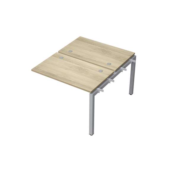 6МБС.5267 Бенч-система на 2 рабочих места, средний модуль (1000*1235*750)