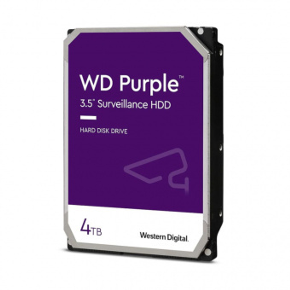 Жесткий диск 4000Gb WD Caviar Purple 5400rpm 256Mb SATA3 (6GB/s) ( WD43PURZ )