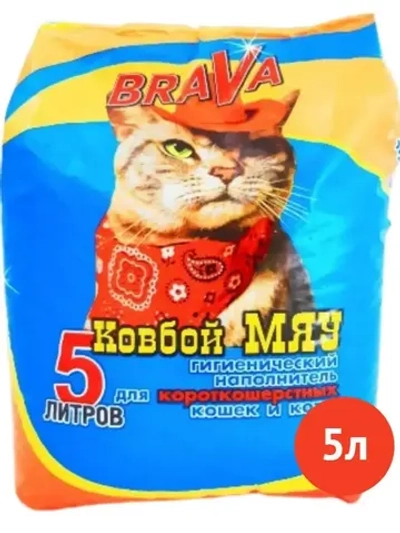 Наполнитель для гладкошерстных  впитывающий 5л