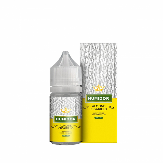 Humidor Salt 30 мл - Almond Cigarillo (Strong)