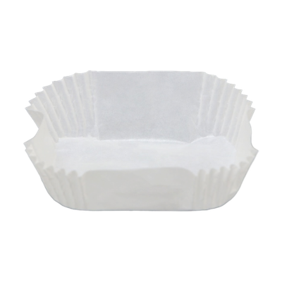 Тарталетка, белая, форма овал, 6,8 х 5,5 х 2 см