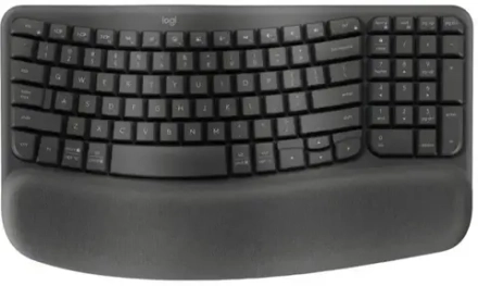 Клавиатура Logitech Wireless Keyboard Wave Keys Black ( 920-012319)