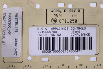 Модуль управления и модуль индикации стиральной машины Hansa WHI 1241 L