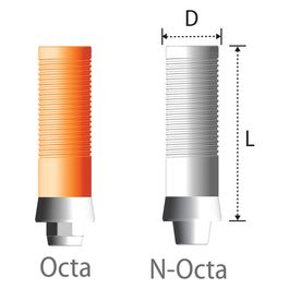 Приливаемый абатмент Int (Co-Cr ), 5.9 мм, без восьмигранника
