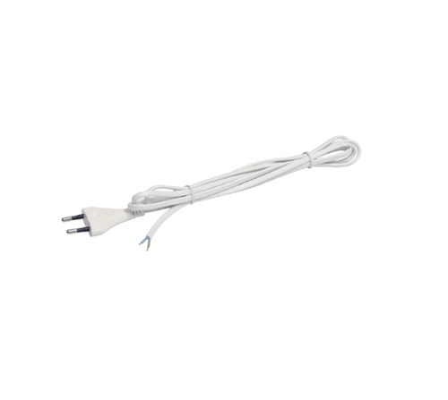 Кабель L-2000 с плоской вилкой, белый (А)