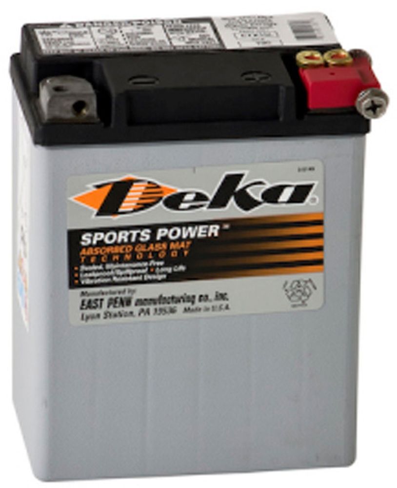 Аккумулятор для мототехники Deka ETX15L 12В 14а/ч, необслуживаемый