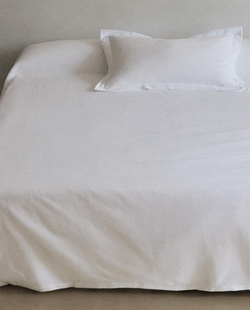 Zara Home покрывало из хлопка, белый · 5161/006