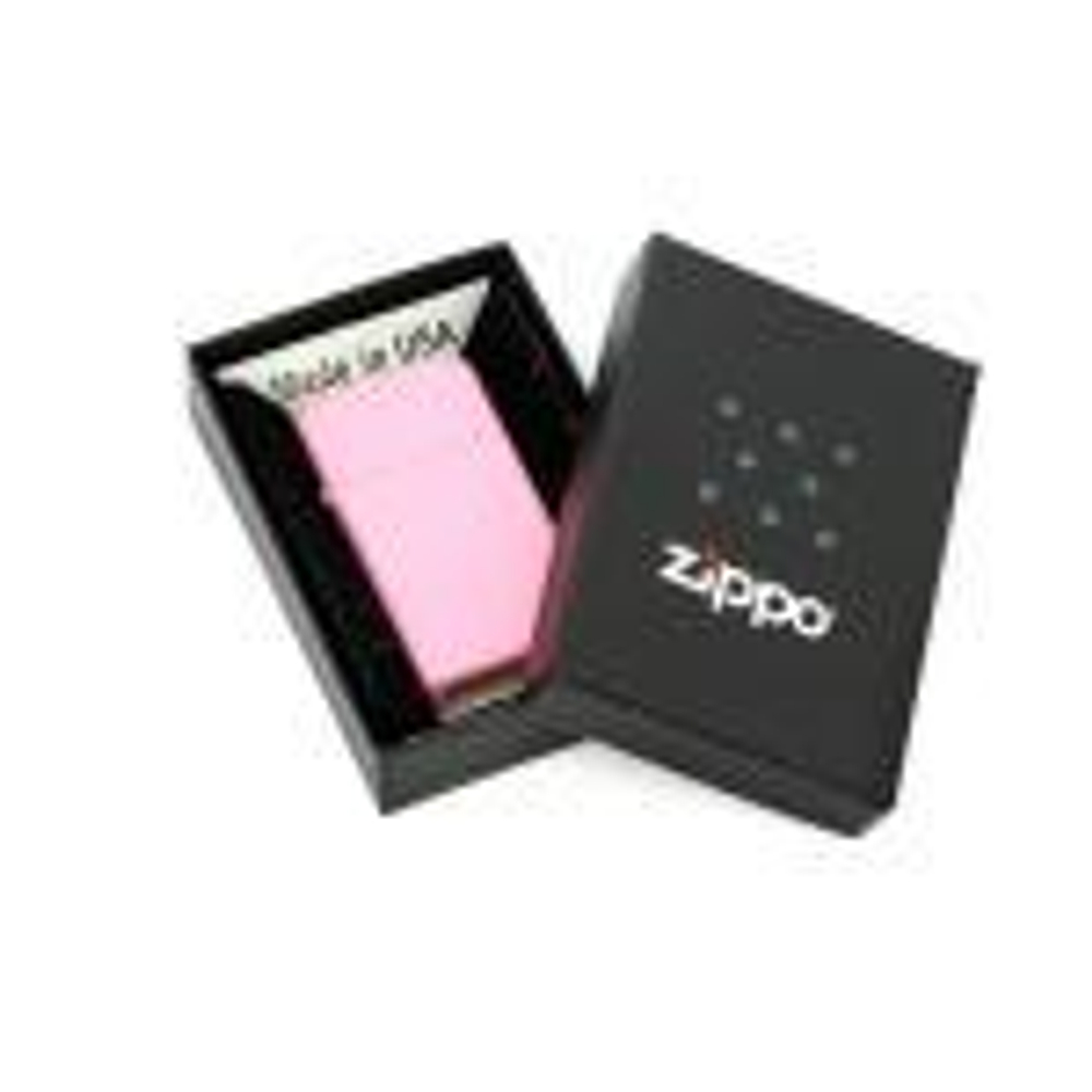 Зажигалка ZIPPO Slim® с покрытием Pink Matte ZP-1638