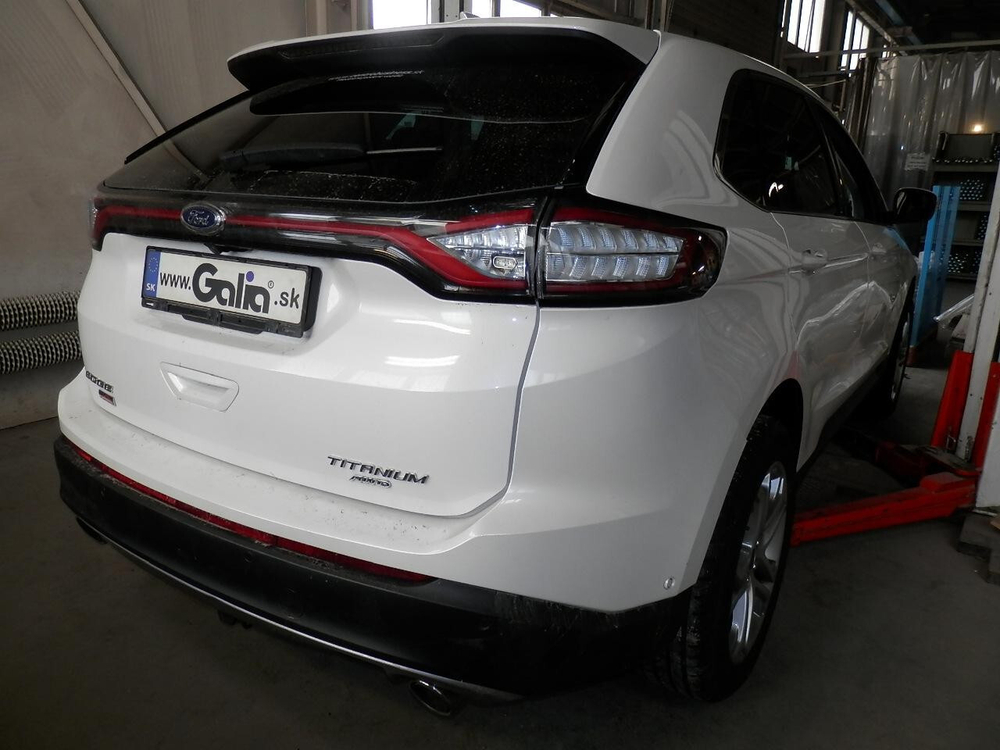 Фаркоп оцинкованный Galia F136C для FORD Edge, SUV, 2015-(паспорт и сертификат в комплекте)(без электрики)