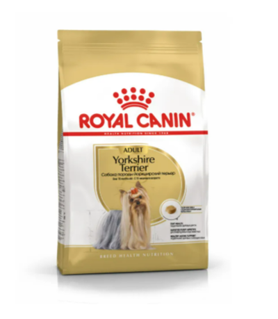 Корм для взрослых собак от 10 месяцев породы йоркширский терьер полнорационный 3 кг