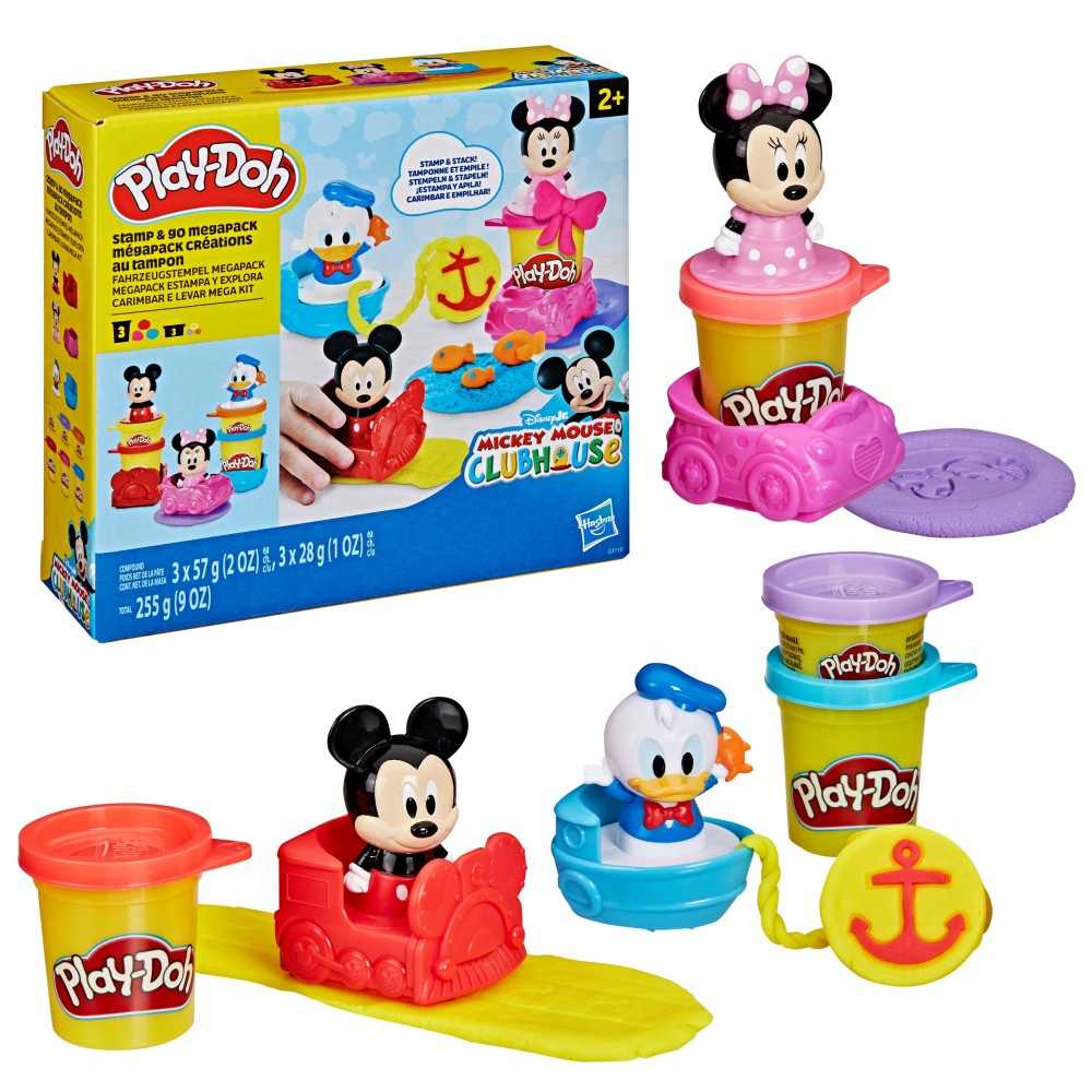 Play-Doh - Пластилин Disney МИККИ МАУС с штампами + аксессуары G3110