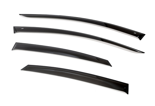 Дефлекторы боковых окон Cobra Tuning на Ford Mondeo 4 седан 2007-2013 арт.F31407