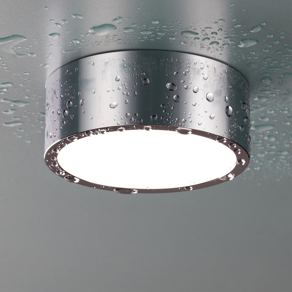 358905 SPOT NT22 522 хром Встраиваемый влагозащищенный светильник IP54 LED 4000K 10W 220V MAY