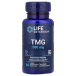 Life Extension, ТМГ, 500 мг, 60 вегетарианских капсул с жидкостью